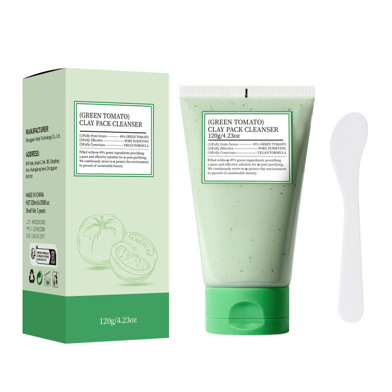 Green Tomato 2-in-1 Pore Cleansing Clay Mask & Cleanser