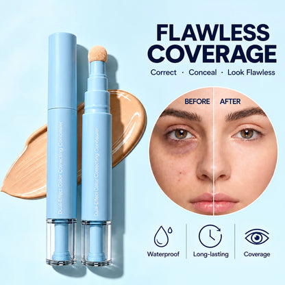 24H Full Coverage Color Correcting Concealer & Matte Pressed Powder