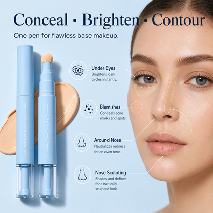 24H Full Coverage Color Correcting Concealer & Matte Pressed Powder