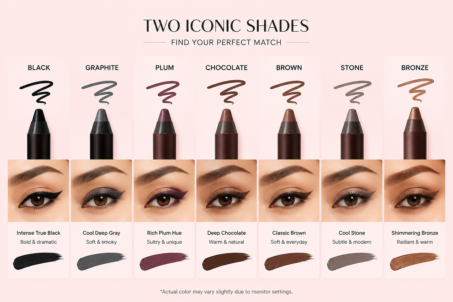 LAST DAY - BUY 1 GET 1 FREE💜24HR Waterproof Eyeliner — Day to Night Wear