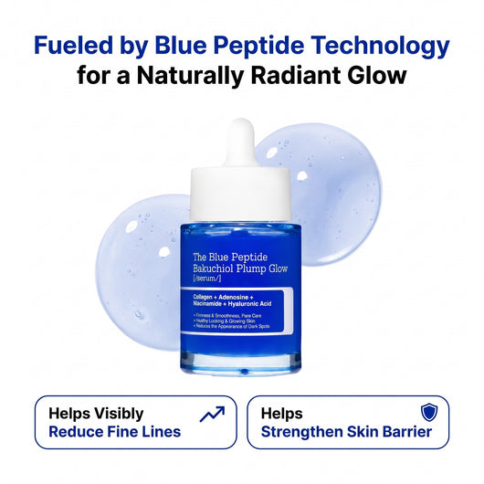 Blue Copper Peptide Bakuchiol Plump Glow Serum