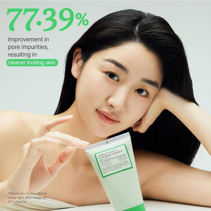 Green Tomato 2-in-1 Pore Cleansing Clay Mask & Cleanser