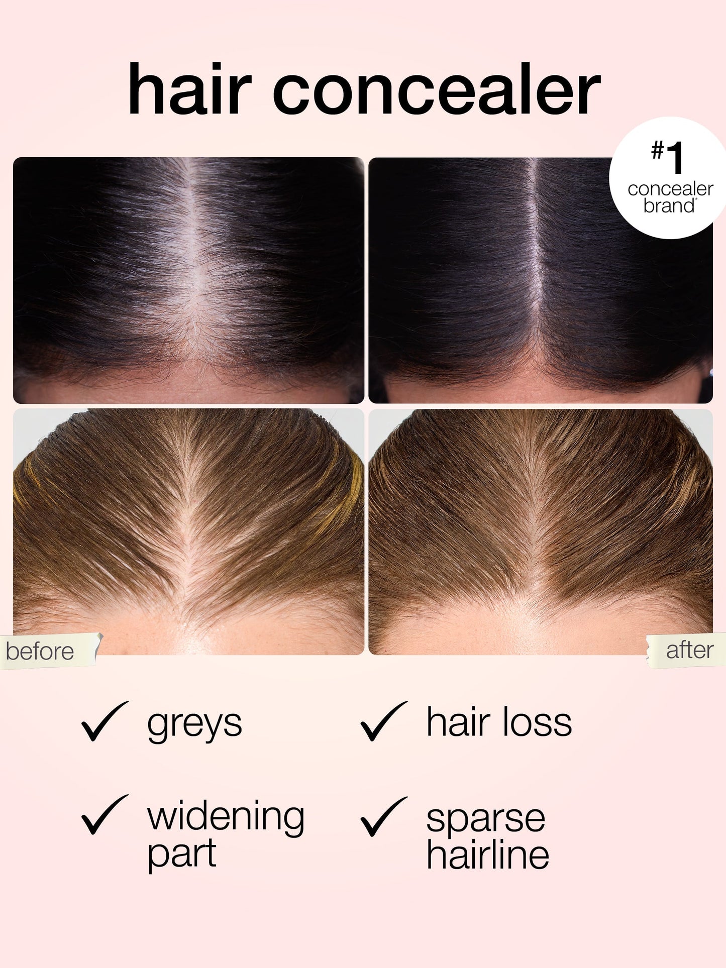 shape tape™ dab & go hair concealer